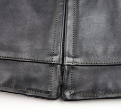 Aero Premier Highwayman, size 40, Blackened Brown Vicenza Horsehide