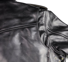 Aero D-Pocket Ridley with removable Mouton Collar, size 40, Black CXL Steerhide