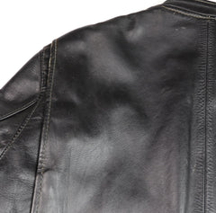Vintage Brooks Cafe Racer Jacket, Black, size 42