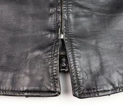 Vintage Brooks Cafe Racer Jacket, Black, size 42