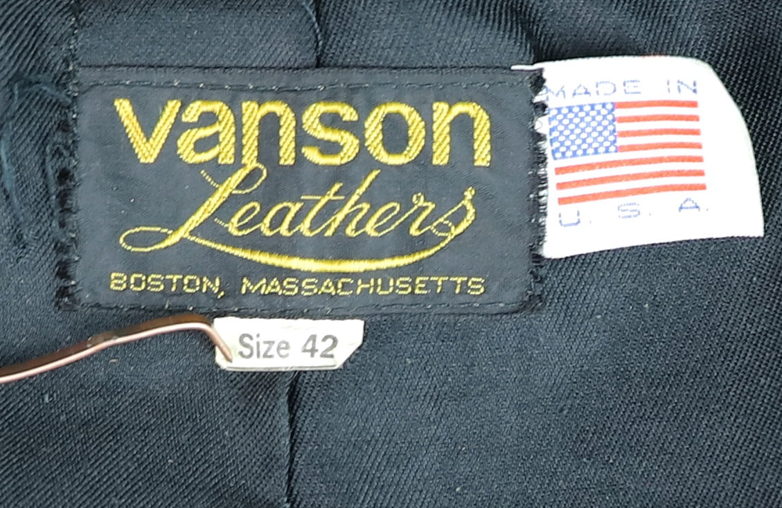 Vanson Model B size 42, Vintage