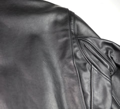 Schott 141 Cafe Racer, Black Cowhide, size 46L