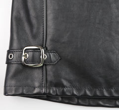 Schott 141 Cafe Racer, Black Cowhide, size 46L