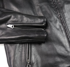 Schott 141 Cafe Racer, Black Cowhide, size 46L