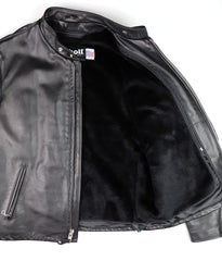Schott 141 Cafe Racer, Black Cowhide, size 46L