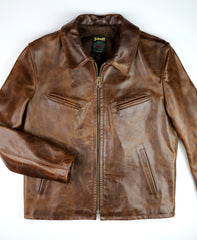 Schott 673, Brown Cowhide, size XL