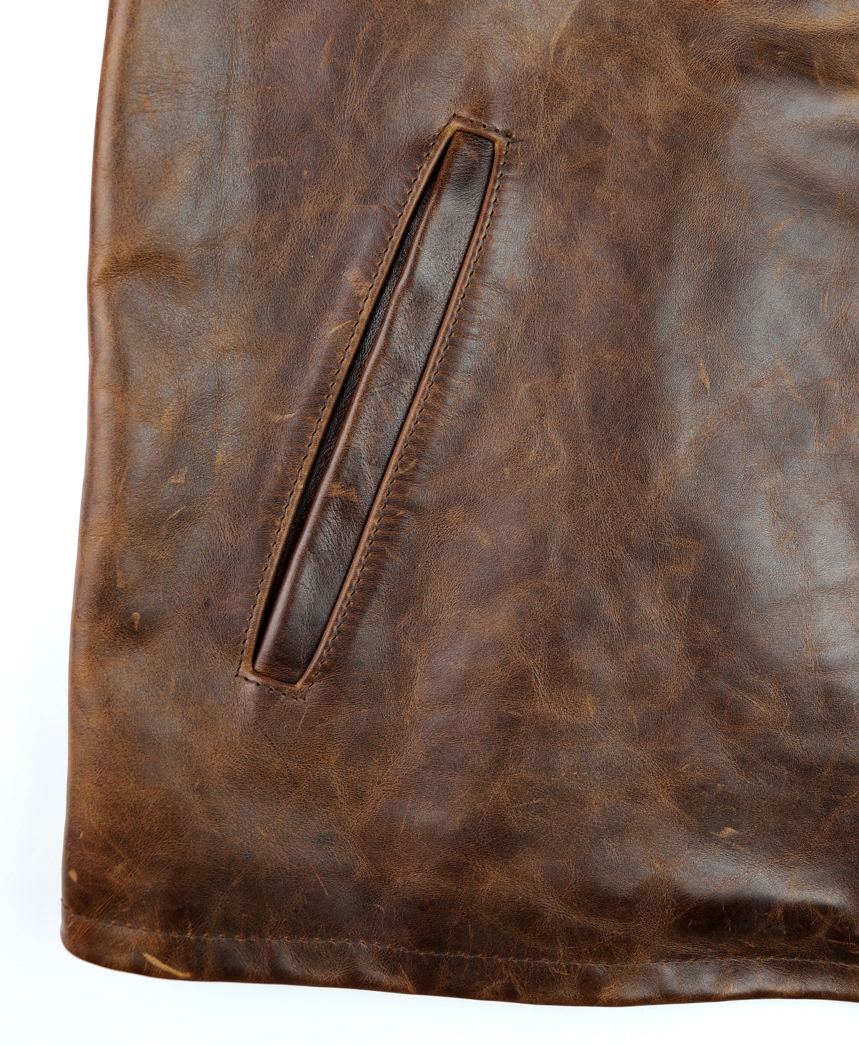 Schott 673, Brown Cowhide, size XL