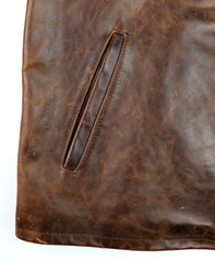 Schott 673, Brown Cowhide, size XL
