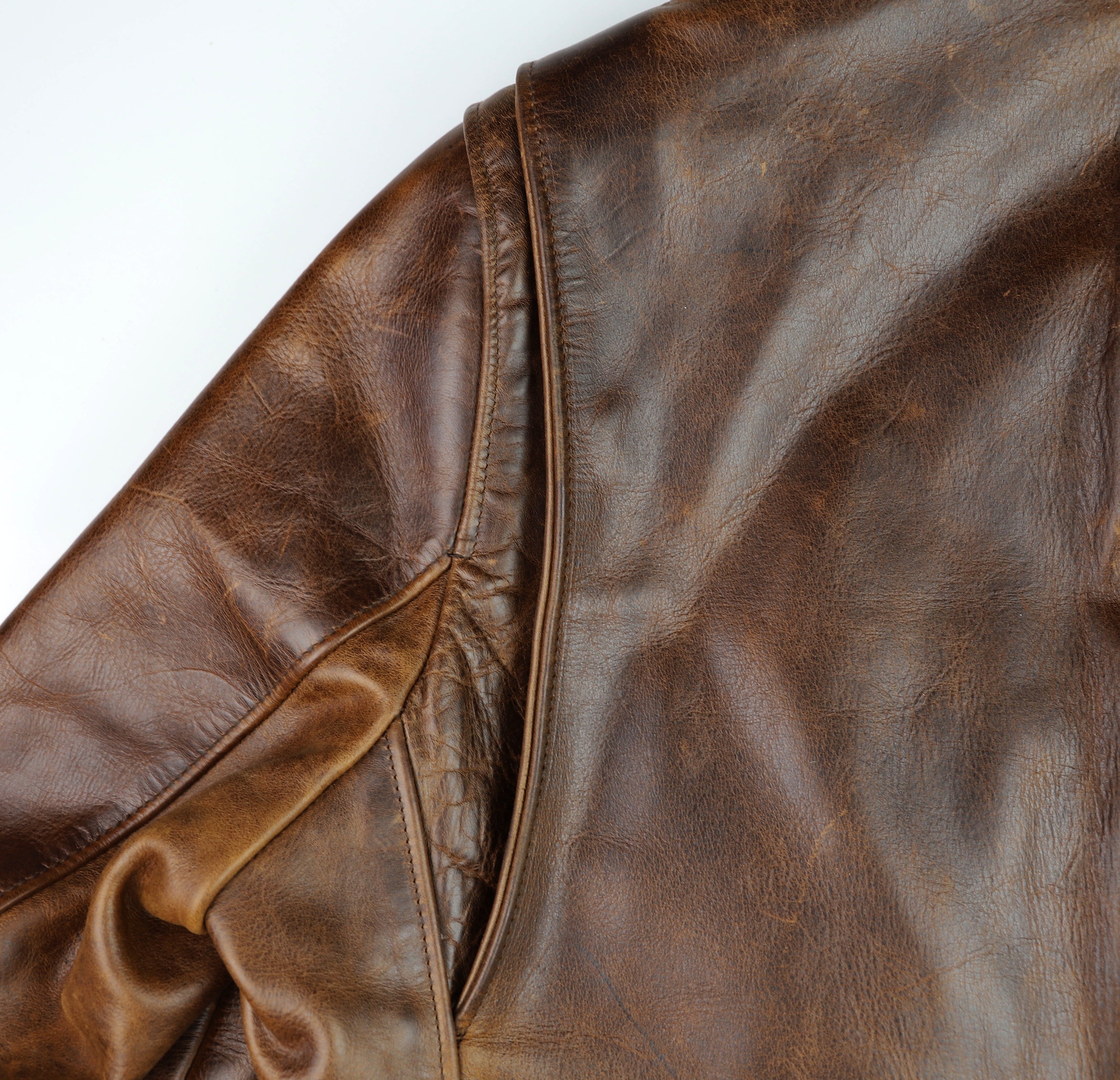 Schott 673, Brown Cowhide, size XL