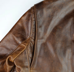 Schott 673, Brown Cowhide, size XL
