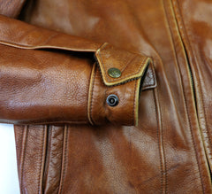 Schott 573, Russet Cowhide, size Large