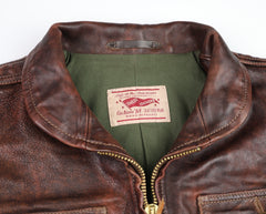 Thedi Atlas Deluxe Half Belt, size 3XL, Hand Dyed Cocoa Toscano