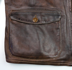 Thedi Atlas Deluxe Half Belt, Gently Worn, size 2XL, Cocoa Toscano