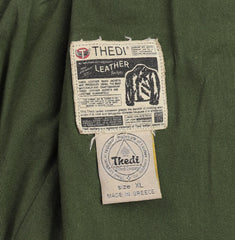 Thedi Atlas Deluxe Half Belt, size XL, Hand Dyed Cocoa Toscano