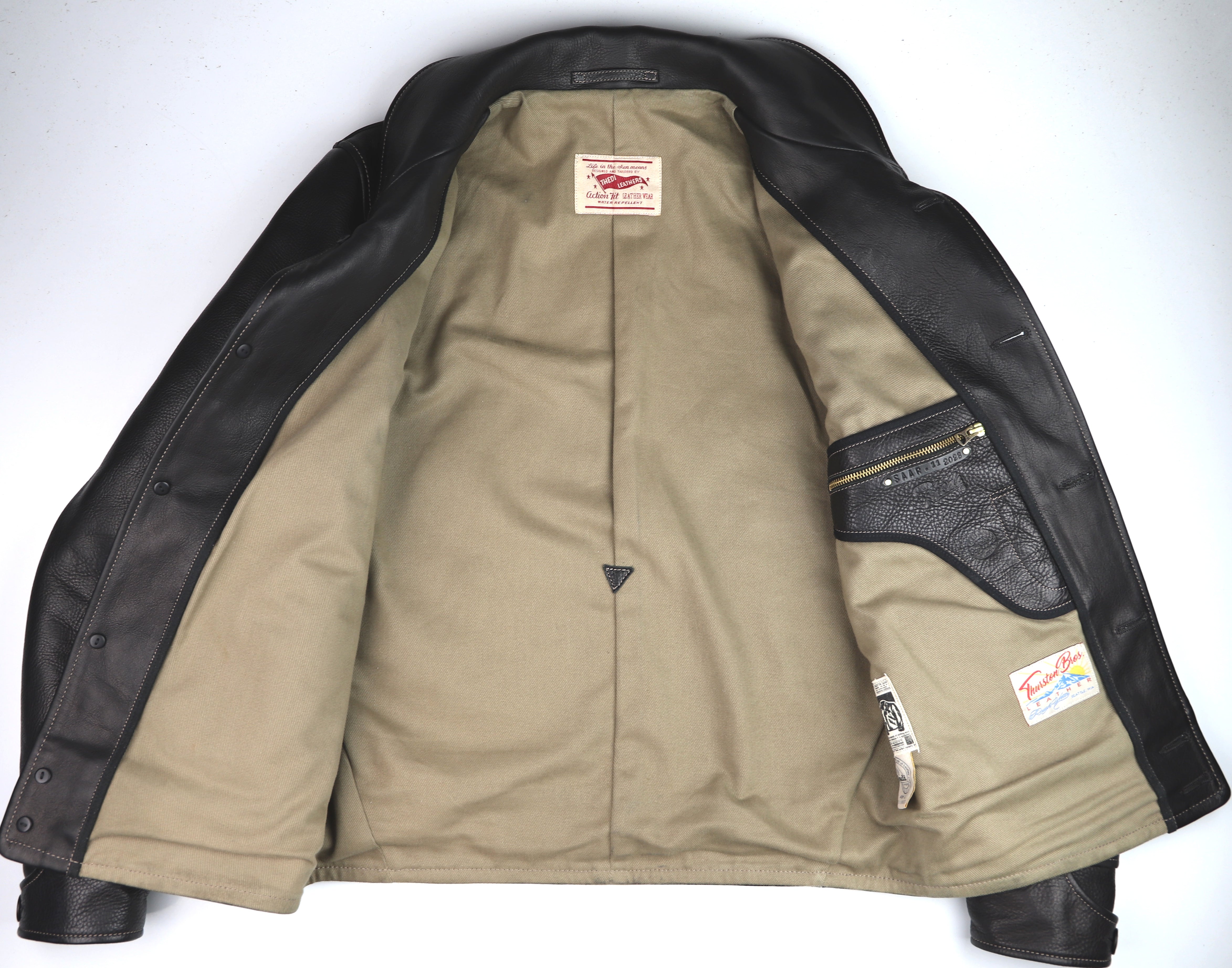 Gently Worn Thedi Markos, size Large, Black Canneto Cowhide