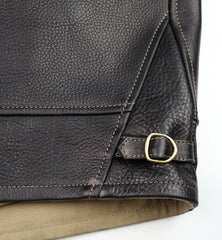 Gently Worn Thedi Markos, size Large, Black Canneto Cowhide