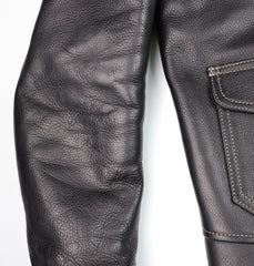 Gently Worn Thedi Markos, size Large, Black Canneto Cowhide