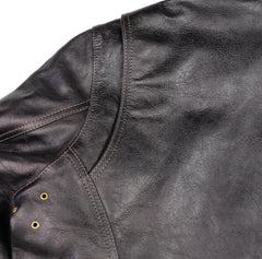 Thedi Cafe Racer, size 2XL, Black Teacore Bruciato Horsehide, New w/o Tags