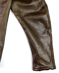 Thedi Cafe Racer, size Large, Gently Worn Olive Canneto Cowhide