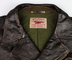 Thedi Evander Crosszip Half Belt, size 4XL, Chestnut Bruciato Horsehide