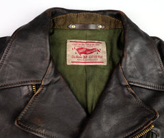 Thedi Evander Crosszip Half Belt, size Large, Chestnut Bruciato Horsehide