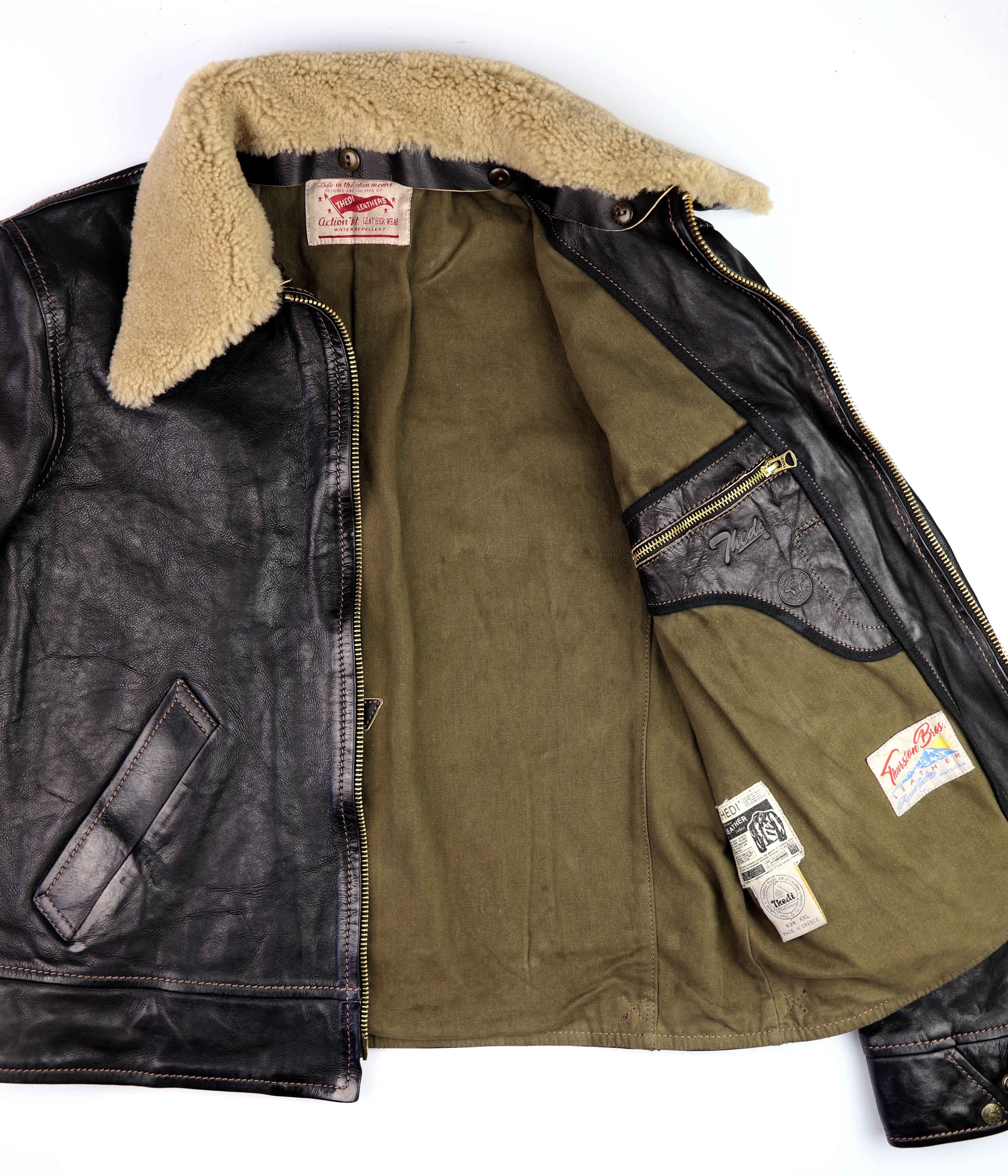 Thedi Idas Jacket, size 2XL, Black Teacore Badalassi