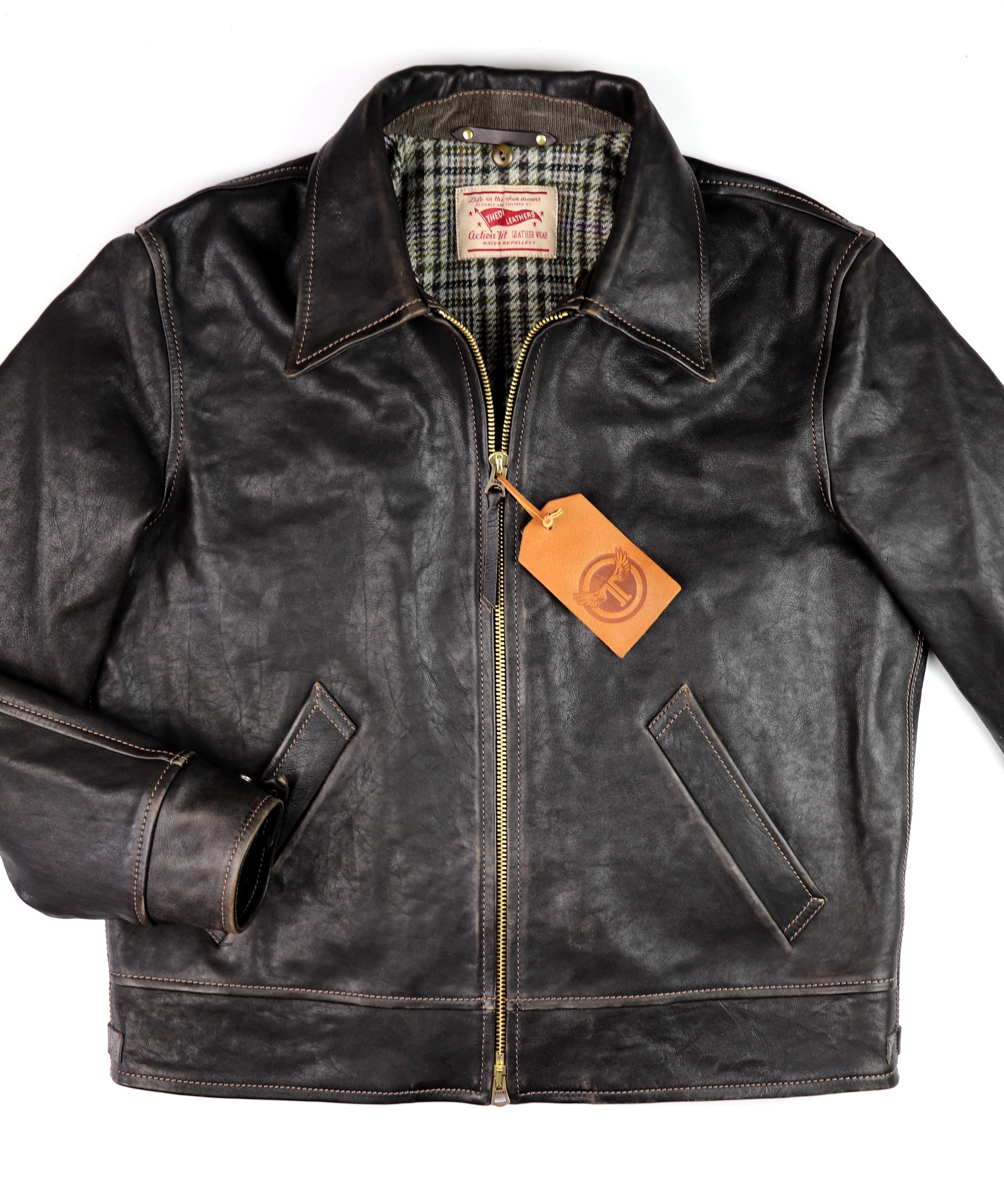 Thedi Idas Jacket, size 4XL, Black Teacore Bruciato