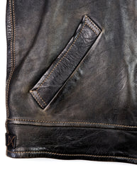 Thedi Idas Jacket, size Large, Black Teacore Bruciato
