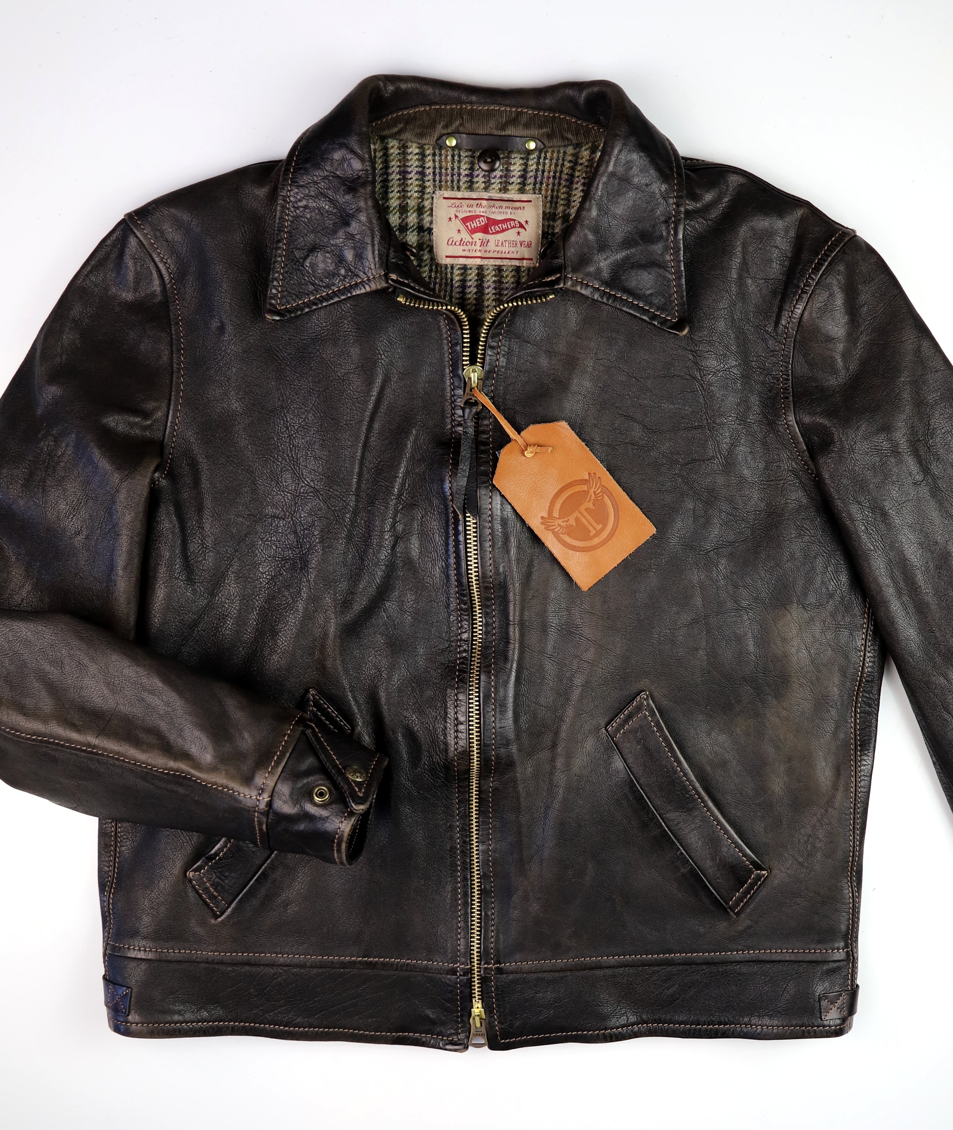 Thedi Idas Jacket, size XL, Black Teacore Bruciato