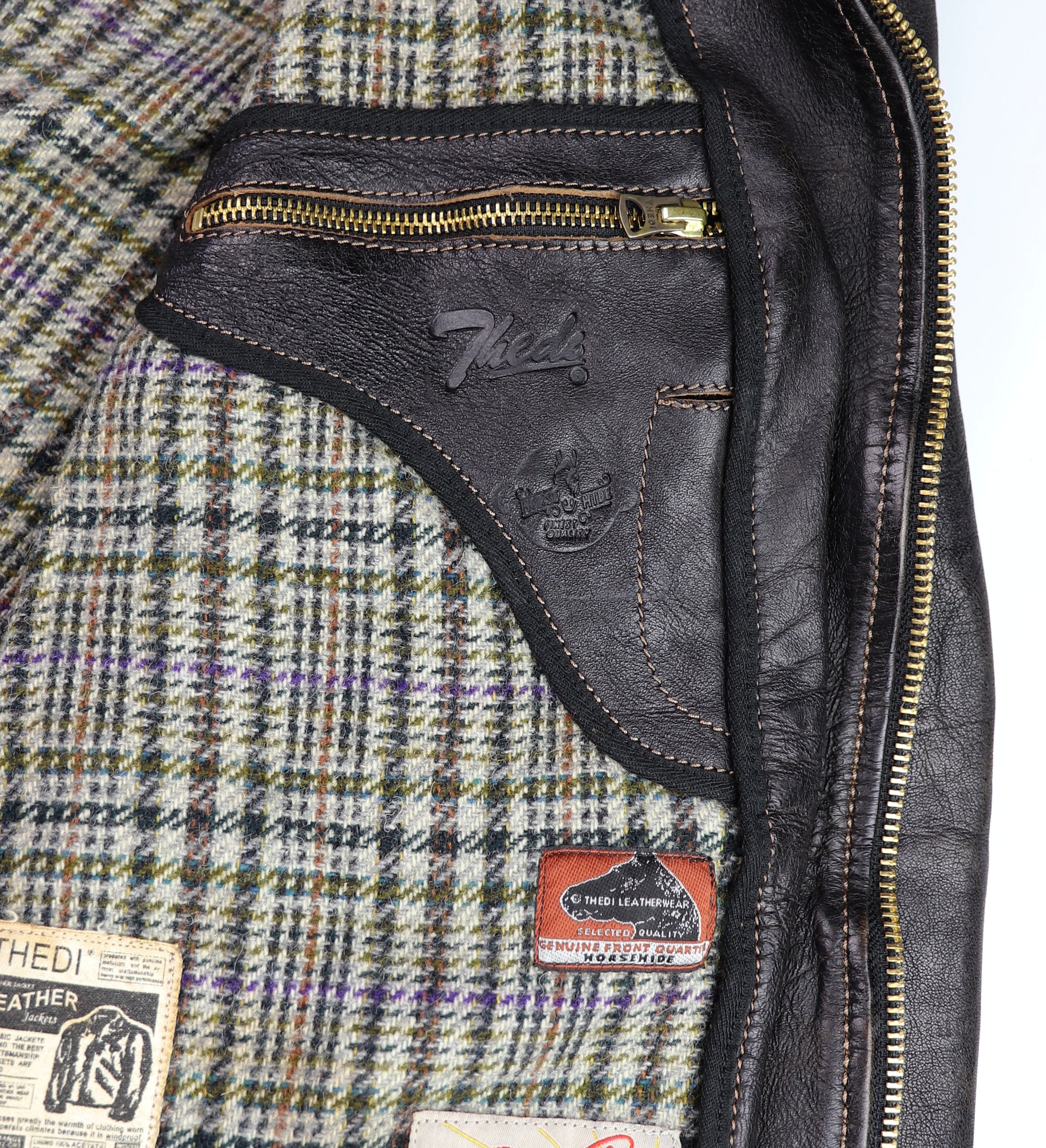 Thedi Idas Jacket, size XL, Black Teacore Bruciato
