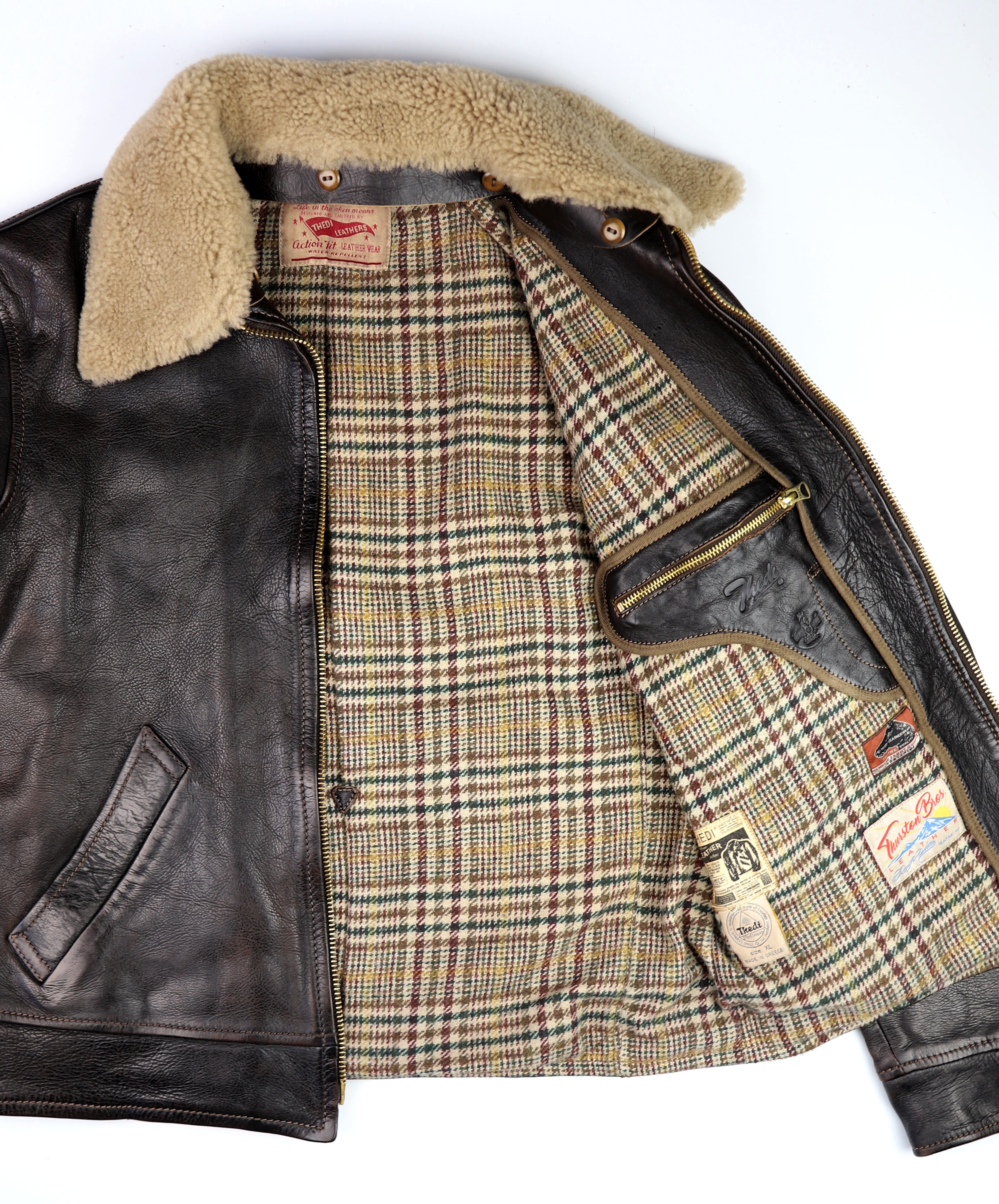 Thedi Idas Jacket, size XL, Chestnut Bruciato