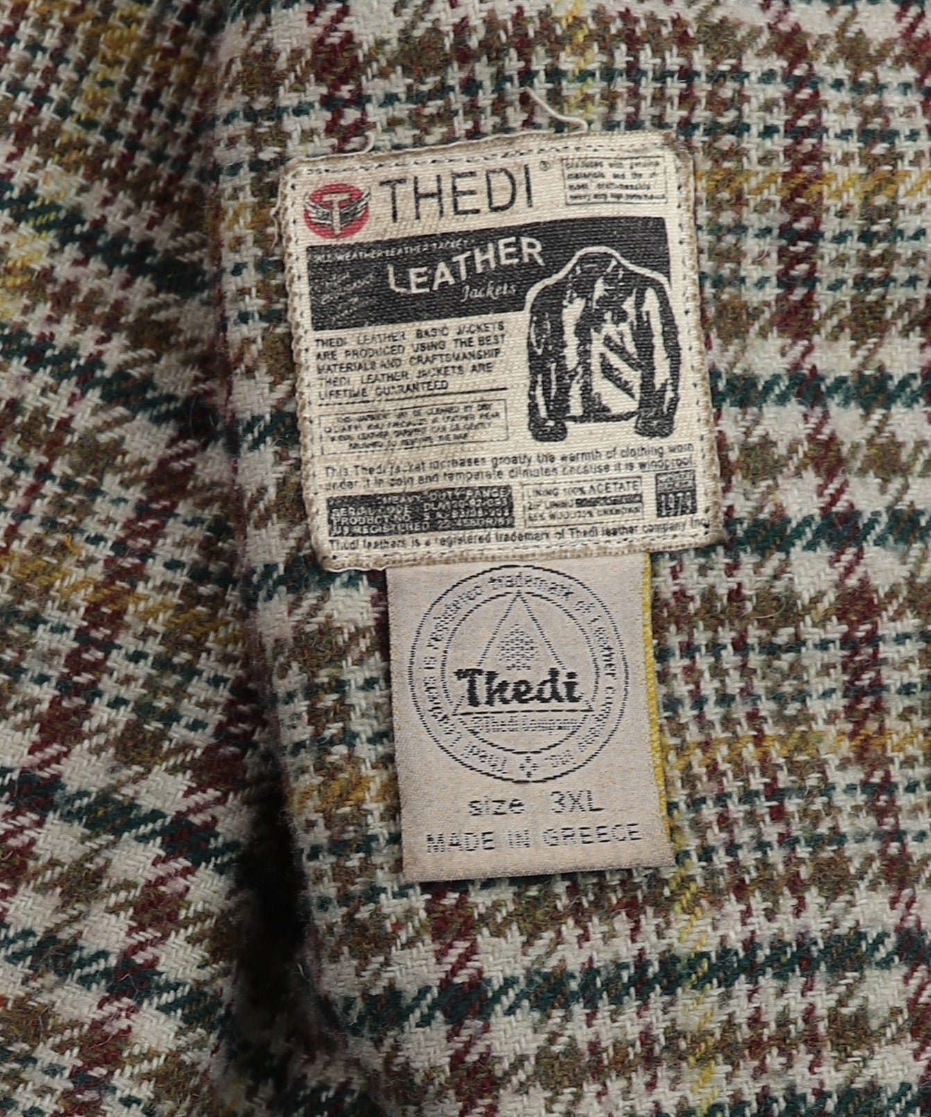 Thedi Idas Jacket, size 3XL, Espresso Toscano Buffalo