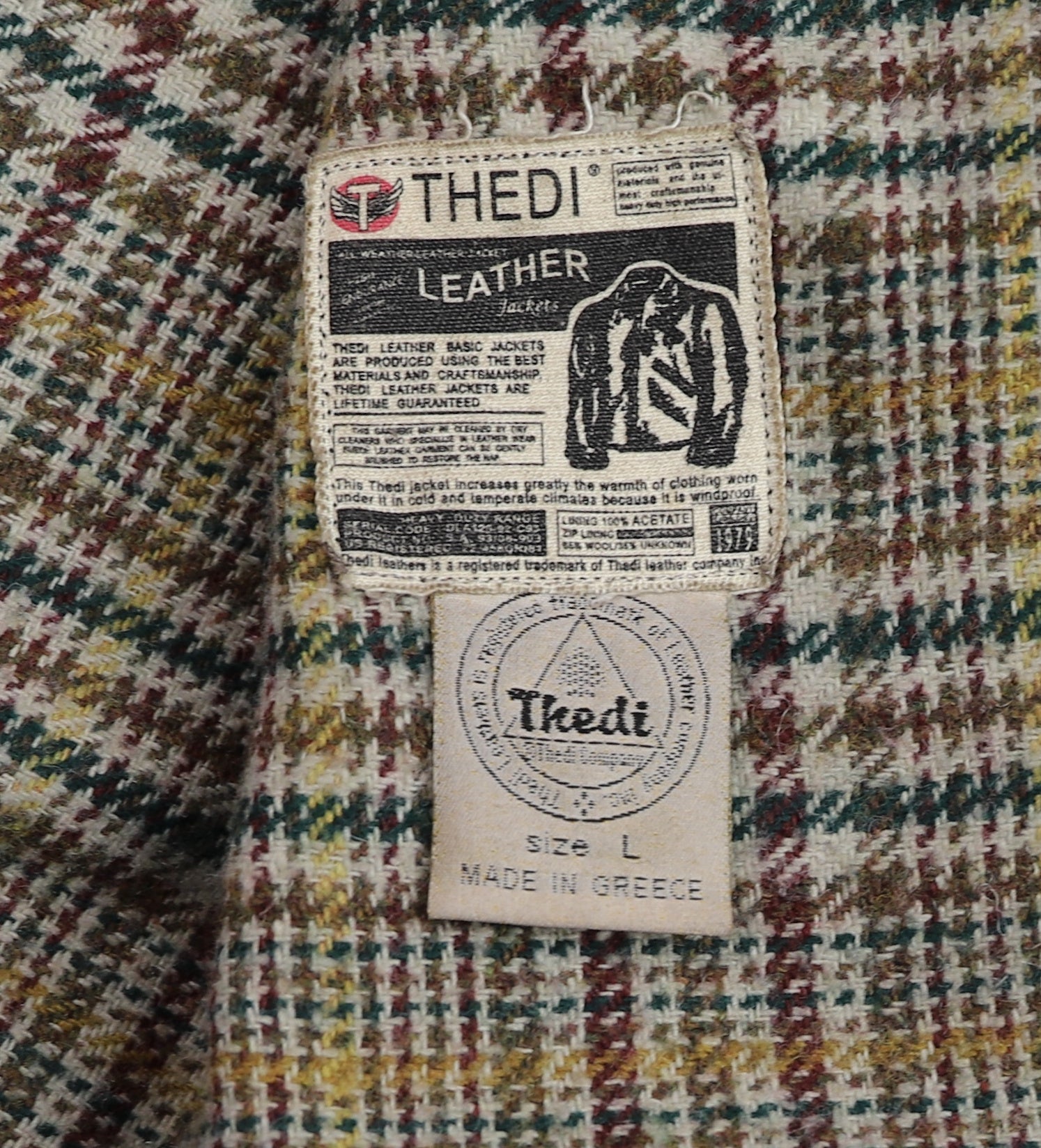 Thedi Idas Jacket, size Large, Espresso Toscano Buffalo