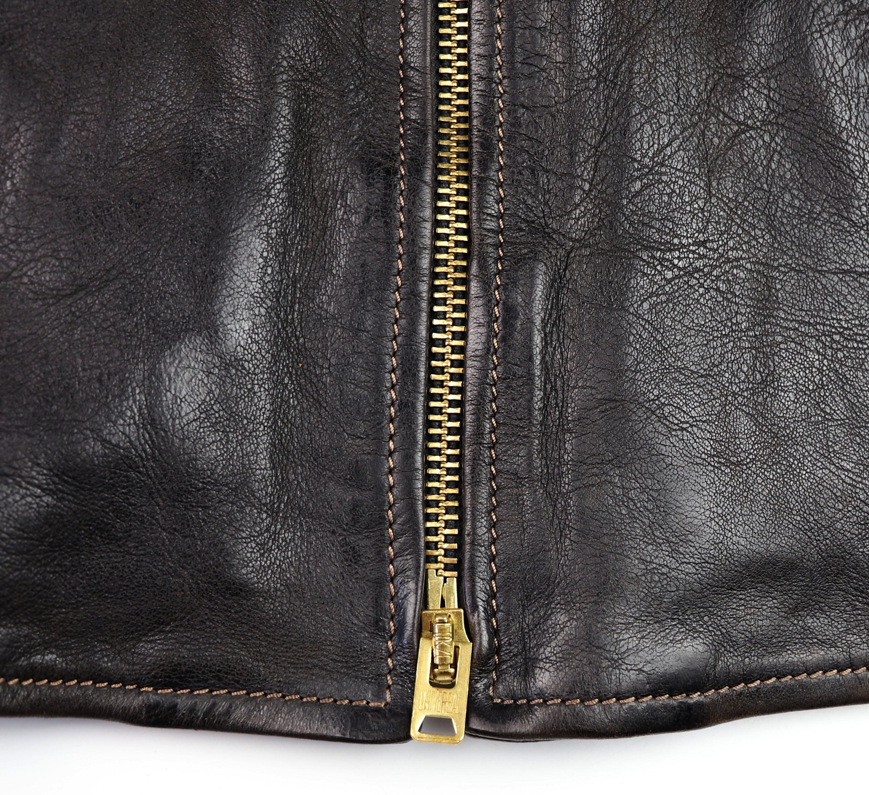 Thedi Memphis Jacket, size 2XL, Black Teacore Bruciato Horsehide