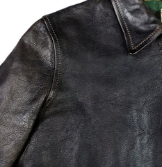 Thedi Memphis Jacket, size 2XL, Black Teacore Bruciato Horsehide