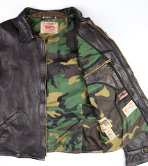 Thedi Memphis Jacket, size 3XL , Black Teacore Bruciato Horsehide