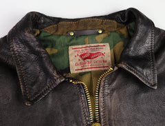Thedi Memphis Jacket, size 3XL , Black Teacore Bruciato Horsehide