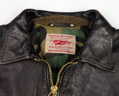 Thedi Memphis Jacket, size XL, Black Teacore Bruciato Horsehide