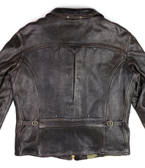 Thedi Memphis Jacket, size XL , Black Teacore Bruciato Horsehide