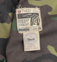 Thedi Memphis Jacket, size XL , Black Teacore Bruciato Horsehide