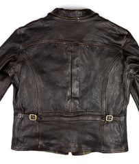 Thedi Memphis Jacket, size 2XL, Chestnut Bruciato Horsehide