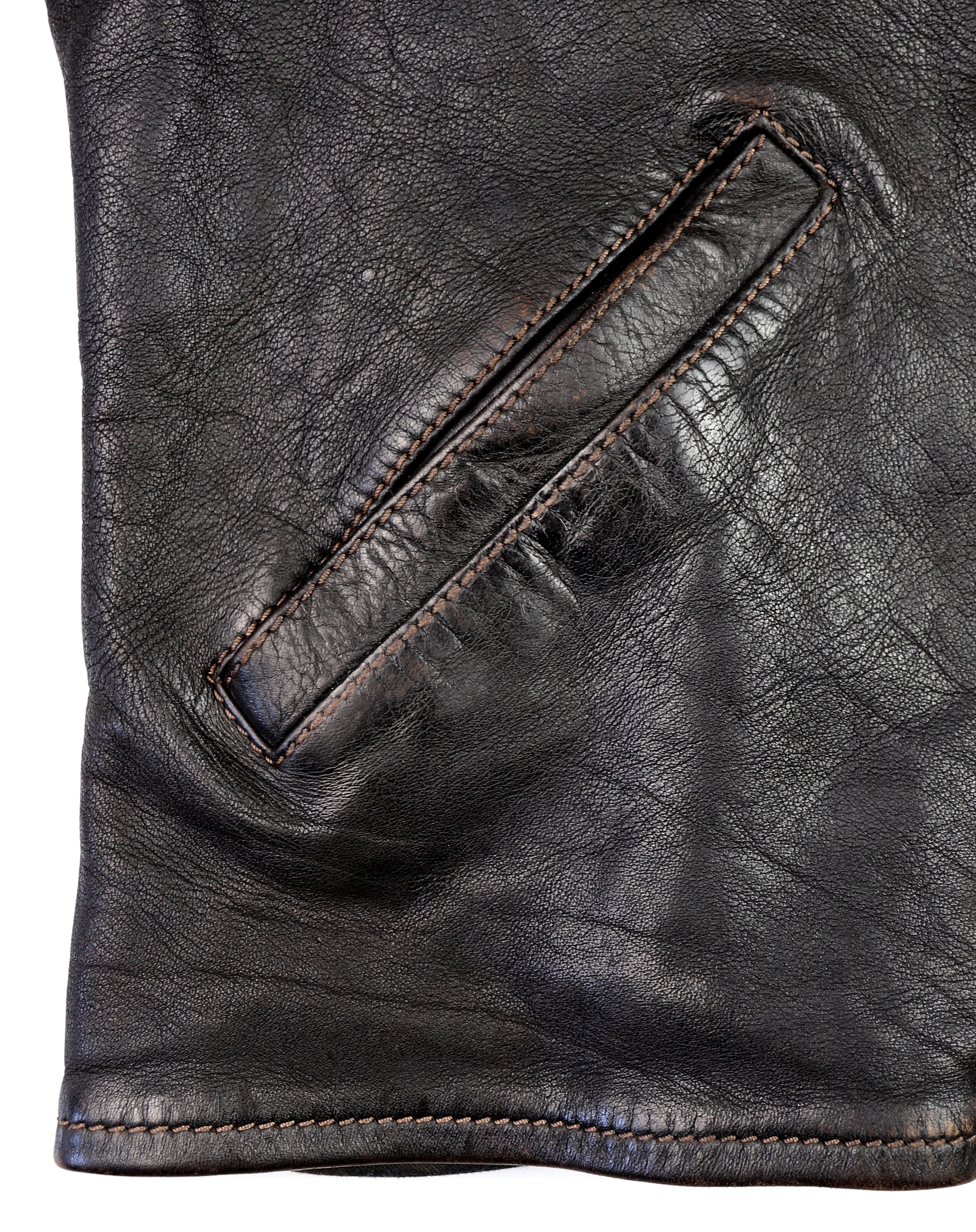 Thedi Memphis Jacket, size 2XL, Chestnut Bruciato Horsehide