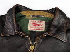 Thedi Memphis Jacket, size 2XL, Chestnut Bruciato Horsehide