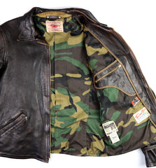 Thedi Memphis Jacket, size 2XL, Chestnut Bruciato Horsehide