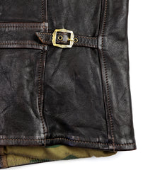 Thedi Memphis Jacket, size 2XL, Chestnut Bruciato Horsehide