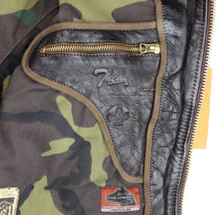 Thedi Memphis Jacket, size Large, Chestnut Bruciato Horsehide