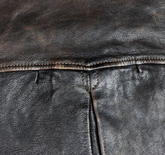 Thedi Memphis Jacket, size Medium, Chestnut Bruciato Horsehide