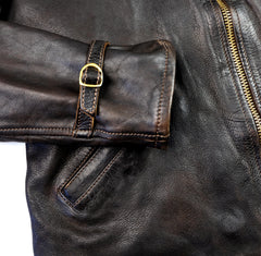 Thedi Memphis Jacket, size XL, Chestnut Bruciato Horsehide