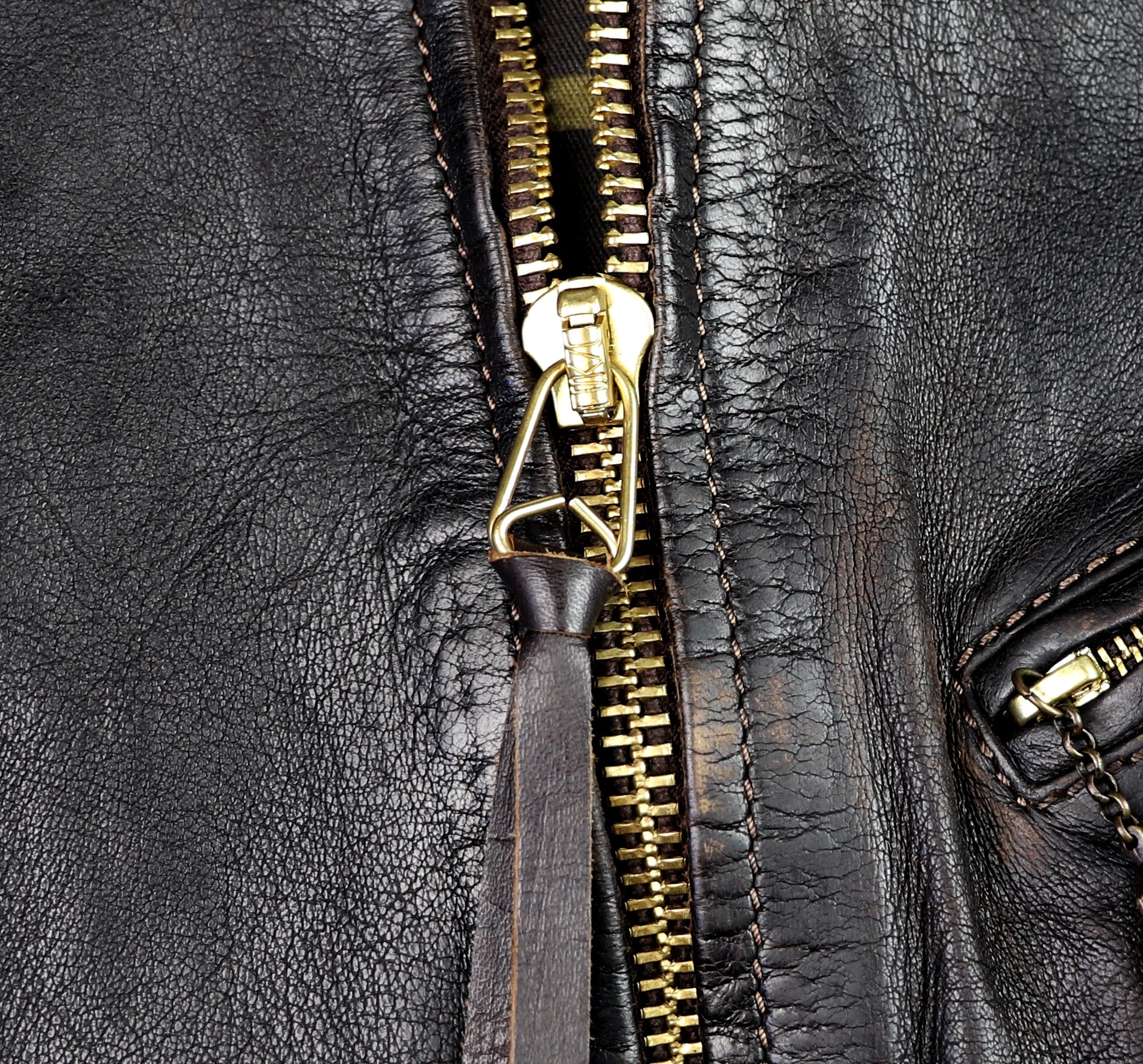Thedi Memphis Jacket, size XL, Chestnut Bruciato Horsehide