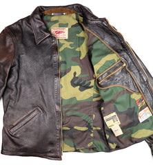 Thedi Memphis Jacket, size XL, Chestnut Bruciato Horsehide